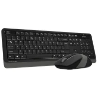 Комплект клавиатура + мышь A4Tech Fstyler FG1010 (черный/серый) фото 1
